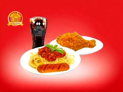 COMBO MÌ Ý + GÀ RÁN GIÒN